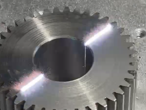 Laser cleaning service on small components / laser marking service