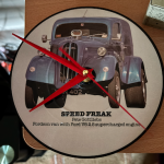 7" Speed Freak picture disc clock